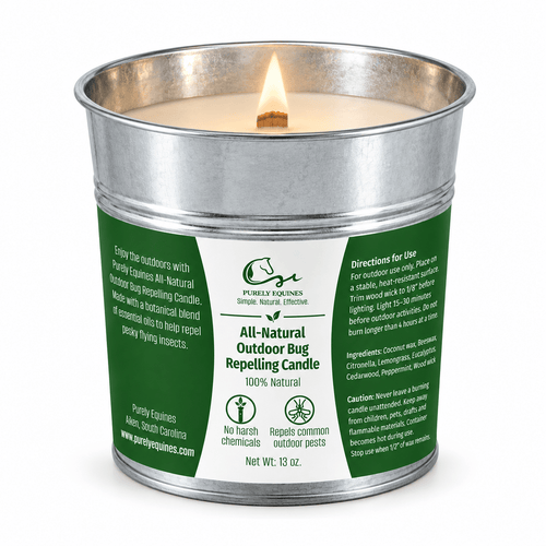 All-Natural Outdoor Bug Repelling Candle - Purely Equines-Purely Equines