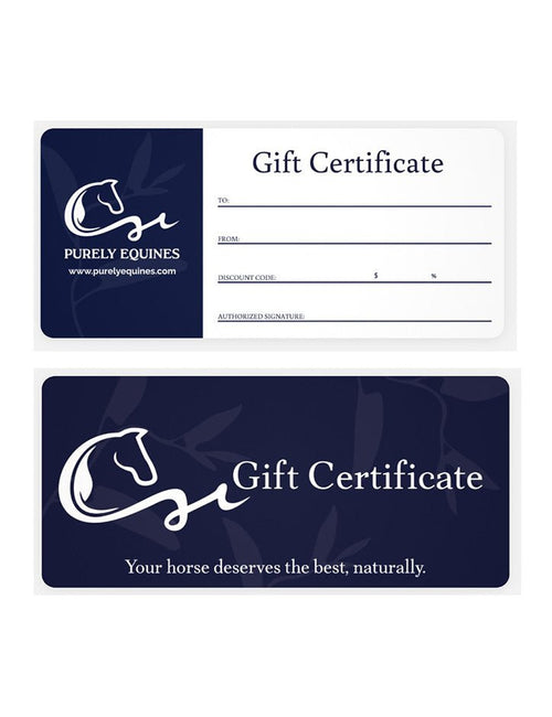 Purely Equine Gift Cards - Purely Equines-Purely Equines