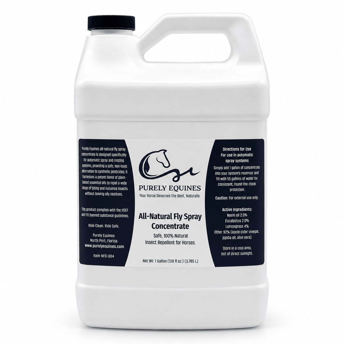 Purely Equines All-Natural Fly Spray Concentrate - Purely Equines-Purely Equines