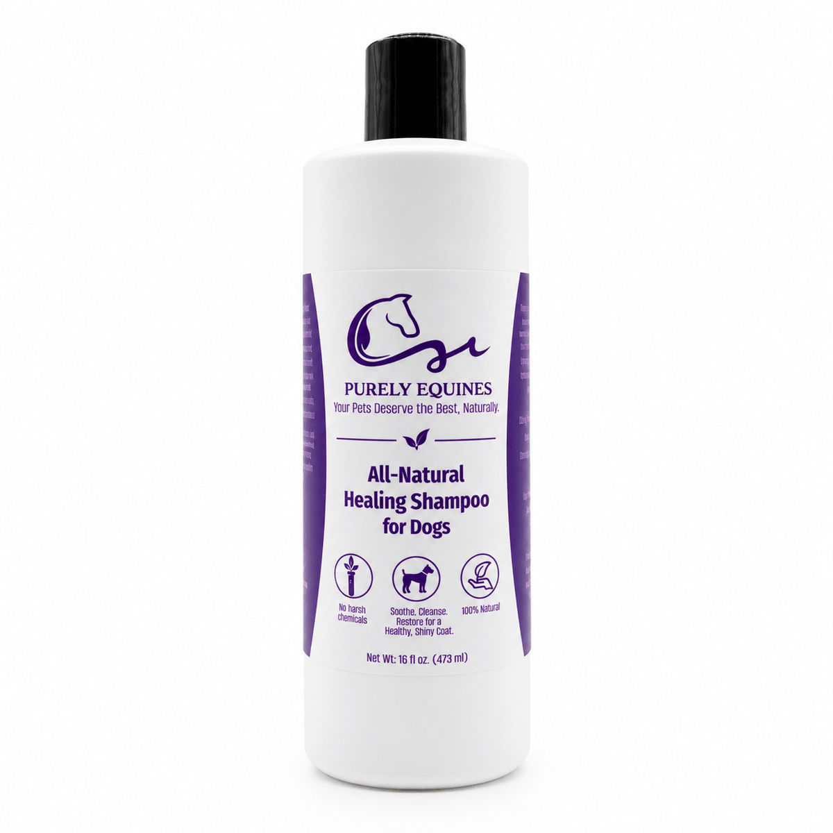 Purely Equines All-Natural Healing Shampoo for Dogs - Purely Equines-Purely Equines