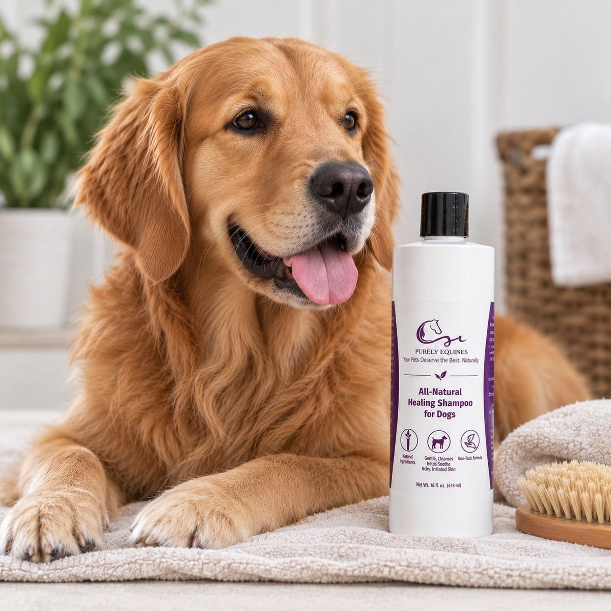 Purely Equines All-Natural Healing Shampoo for Dogs - Purely Equines-Purely Equines