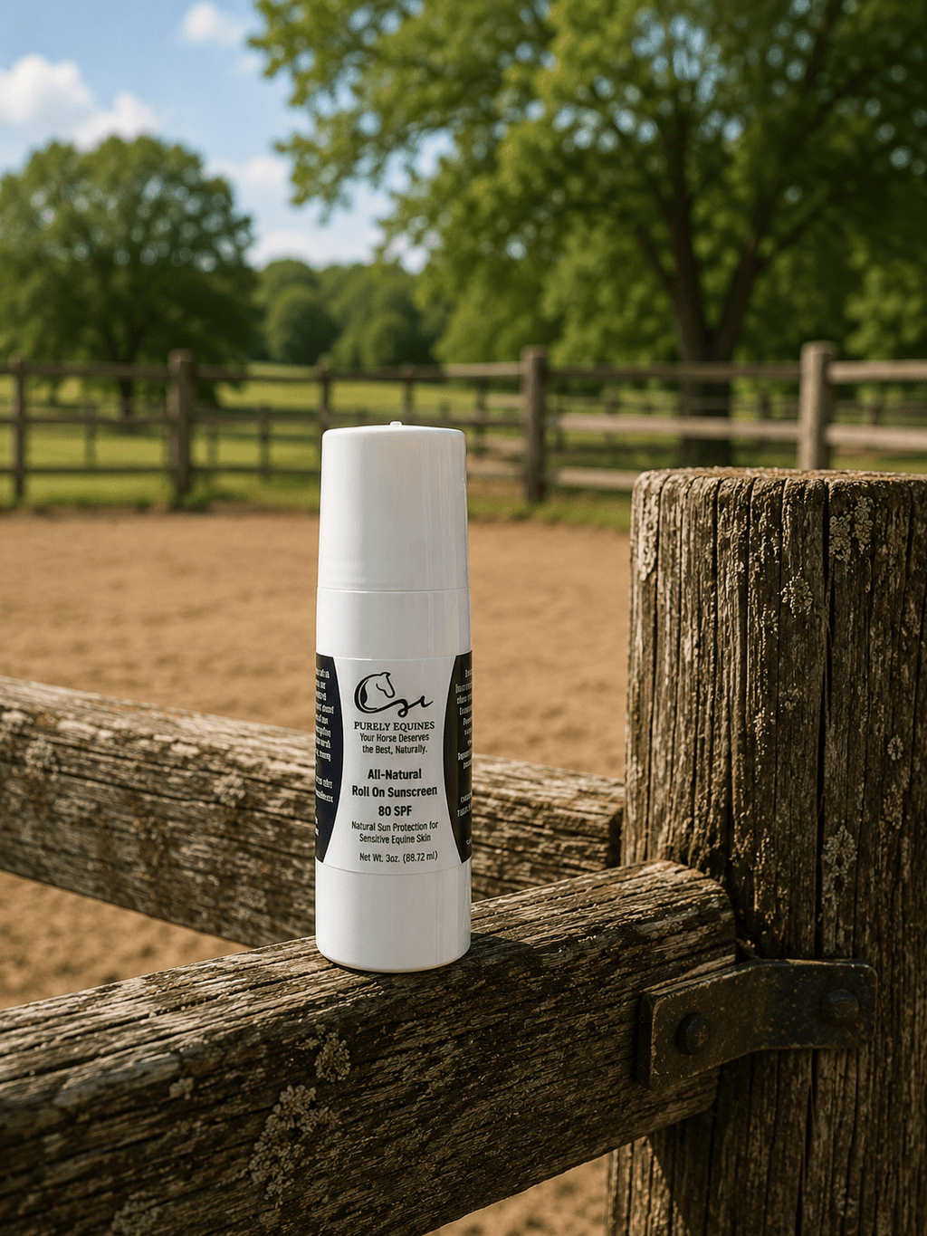 Purely Equines All - Natural Roll - On Sunscreen (SPF 80) - Purely Equines - Purely Equines